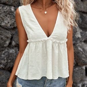 BRAND NEW white tank